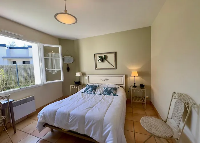 펜션 Maison Spacieuse Avec Jardin, Proche Foret Et Plage, 3 Chambres, Equipements De Loisirs, Parking Prive - Fr-1-323-435 생장드몽